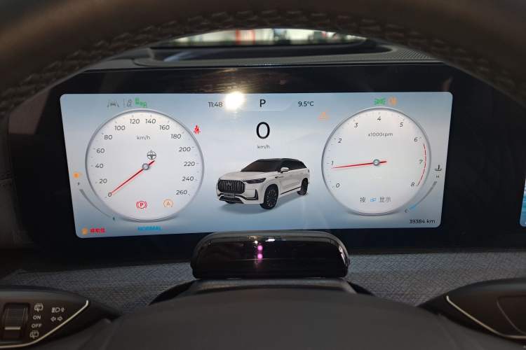 Used Chery Tiggo 9 2023 2.0T Dual-Clutch Two-Wheel Drive Prestige Version 5 Seats Instrument Cluster