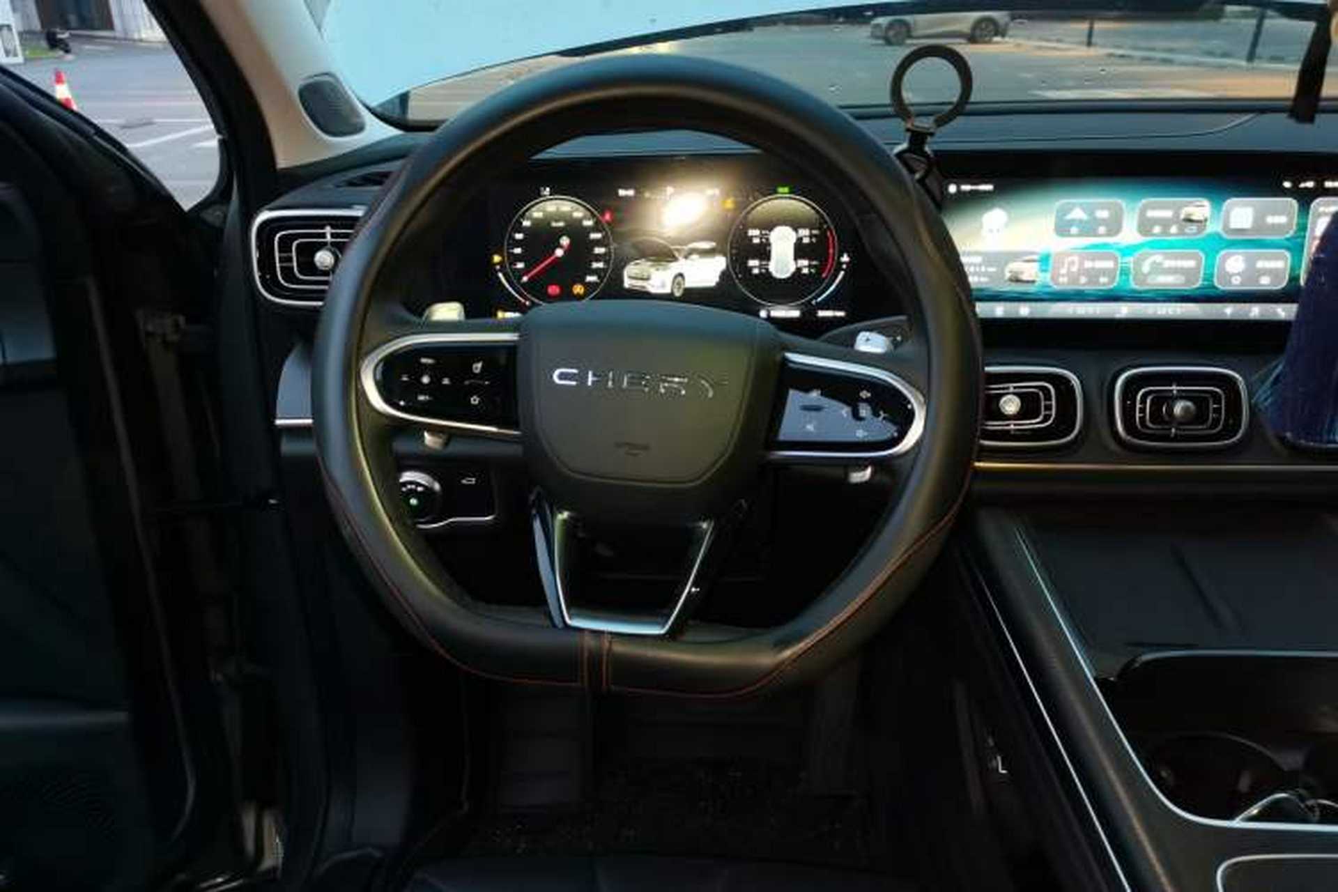 Used Chery Tiggo 9 2023 Facelift 2.0T Automatic All-Wheel Drive Ultimate Edition 5 Seats Steering Wheel