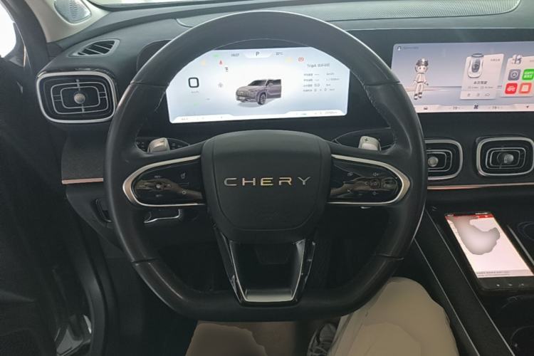 Used Chery Tiggo 9 2023 2.0T Automatic All-Wheel Drive Ultimate Edition 5 Seats Steering Wheel