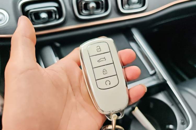 Used Chery Tiggo 9 2023 2.0T Dual-Clutch Two-Wheel Drive Luxury Edition 5 Seats Vehicle Key