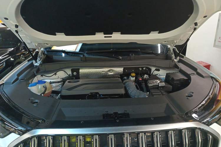 Used Chery Tiggo 9 2023 2.0T Dual-Clutch Two-Wheel Drive Luxury Edition 7 Seats Engine Bay