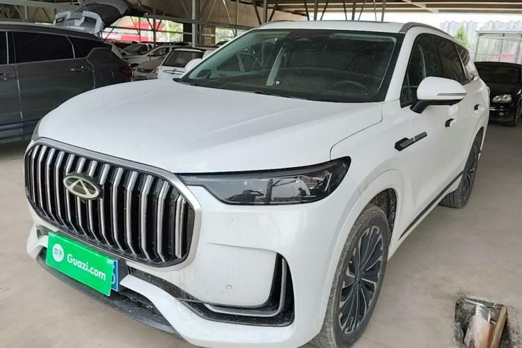 Used Chery Tiggo 9 2023 2.0T Dual-Clutch Two-Wheel Drive Luxury Edition 5 Seats Guazi used car, China used car export, Used car for sale, Used Chery cars, Cheapest cars for sale