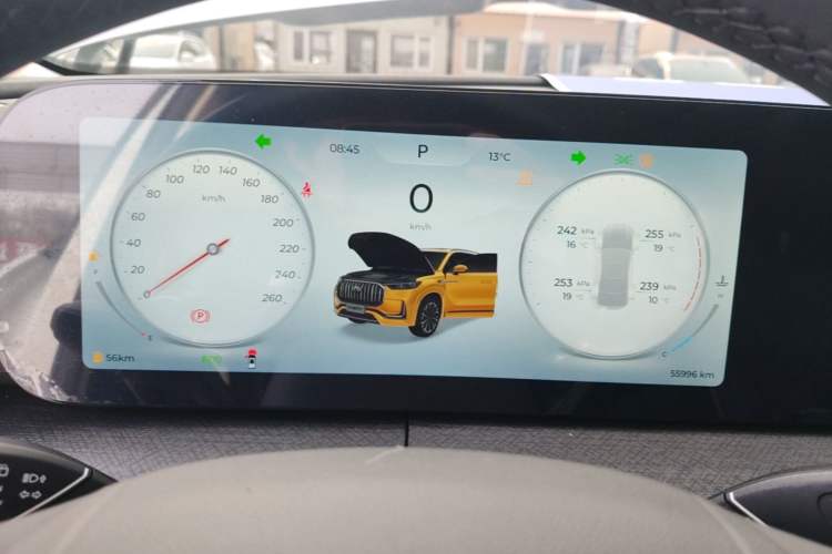 Used Chery Tiggo 9 2023 2.0T Dual-Clutch Two-Wheel Drive Leading Edition 5 Seats Instrument Cluster