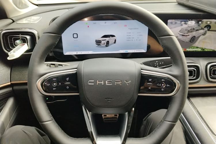 Used Chery Tiggo 9 2023 Facelift 2.0T Automatic All-Wheel Drive Ultimate Edition 5 Seats Steering Wheel
