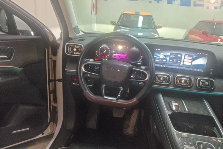 Used Chery Tiggo 9 2023 2.0T Dual-Clutch Two-Wheel Drive Luxury Edition 5 Seats Steering Wheel