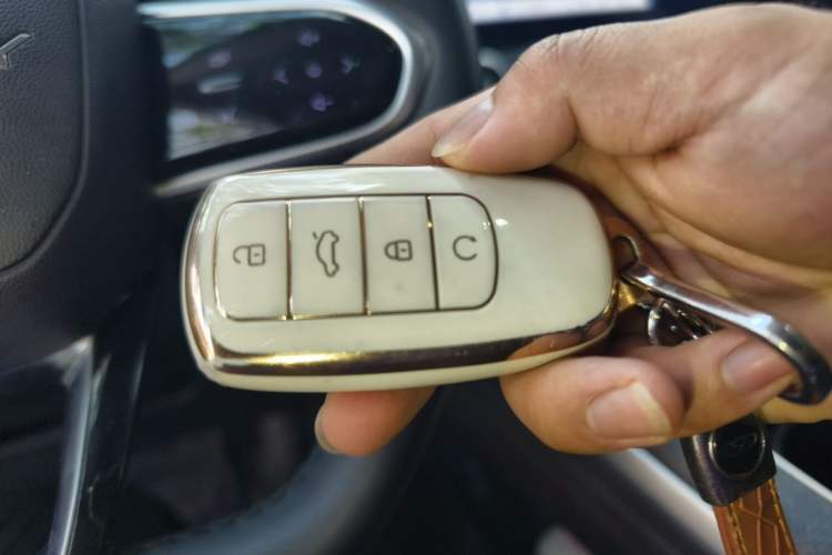 Used Chery Tiggo 9 2023 2.0T Dual-Clutch Two-Wheel Drive Luxury Edition 5 Seats Vehicle Key