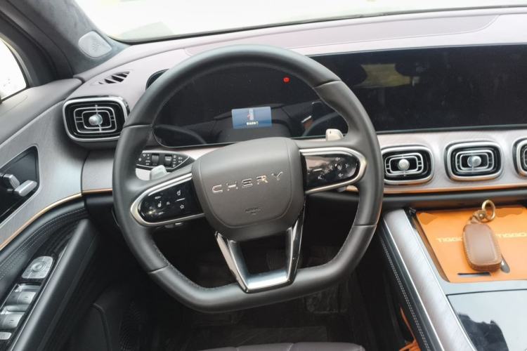 Used Chery Tiggo 9 2024 2.0T Automatic Two-Wheel Drive Ultra-Comfortable Deluxe Edition Steering Wheel