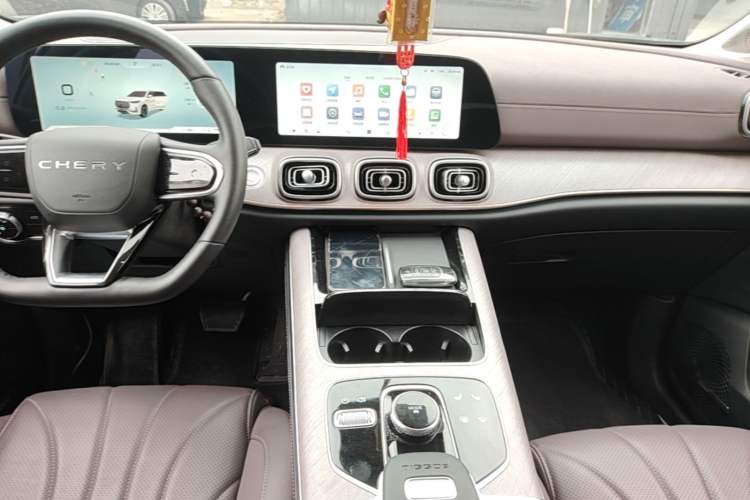 Used Chery Tiggo 9 2024 2.0T Dual-Clutch Two-Wheel Drive Ultra-Comfortable Prestige Edition Gear Lever