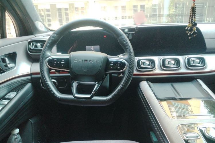 Used Chery Tiggo 9 2024 2.0T Automatic Two-Wheel Drive Ultra-Comfortable Deluxe Edition Steering Wheel