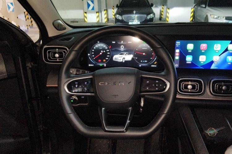 Used Chery Tiggo 9 2024 2.0T Dual-Clutch Two-Wheel Drive Ultra-Comfortable Prestige Edition Steering Wheel