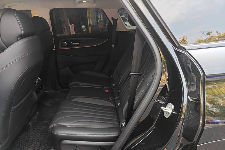 Used Chery Tiggo 9 2025 2.0T Dual-Clutch Two-Wheel Drive Black Samurai Edition 5 Seats Left Rear Seat
