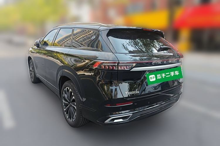 Used Chery Tiggo 9 2025 2.0T Dual-Clutch Two-Wheel Drive Black Samurai Edition 5 Seats Rear Left 45 Deg