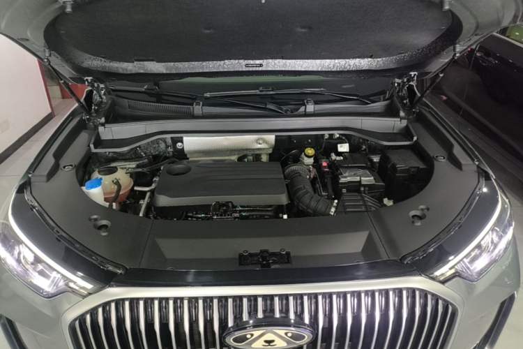 Used Chery Tiggo 9 2025 2.0T Automatic Two-Wheel Drive Luxury Edition 5 Seats Engine Bay