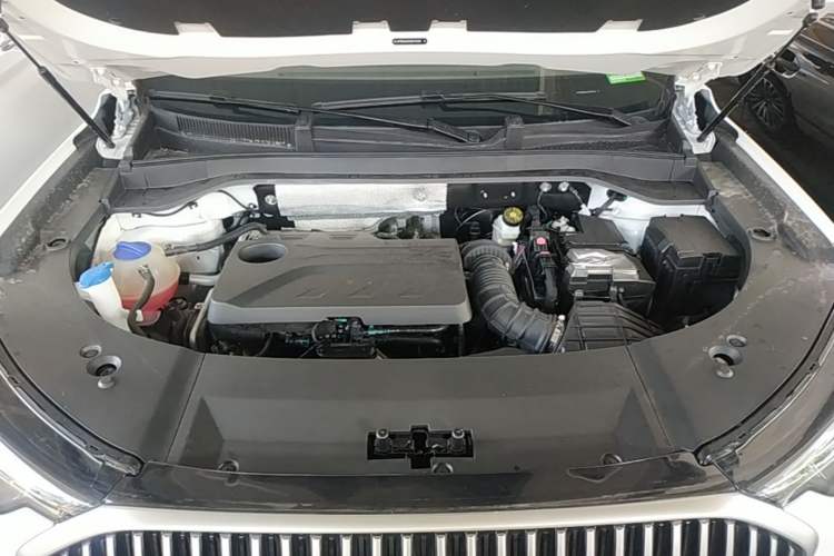 Used Chery Tiggo 9 2025 2.0T Automatic Two-Wheel Drive Luxury Edition 5 Seats Engine Bay