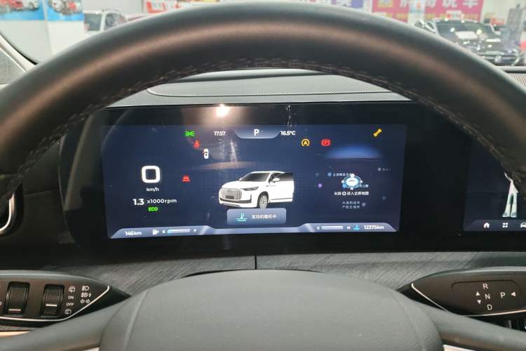 Used Chery Tiggo 9 2025 2.0T Dual-Clutch Two-Wheel Drive Comfort Edition 5 Seats Instrument Cluster