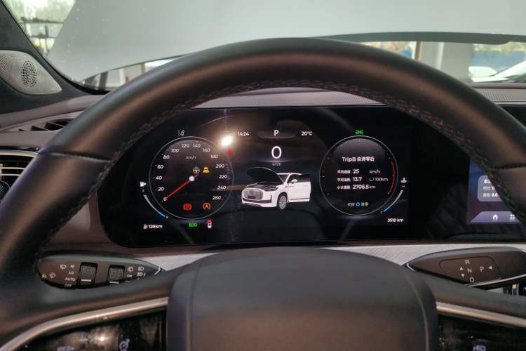 Used Chery Tiggo 9 2025 2.0T Automatic Two-Wheel Drive Luxury Edition 5 Seats Instrument Cluster