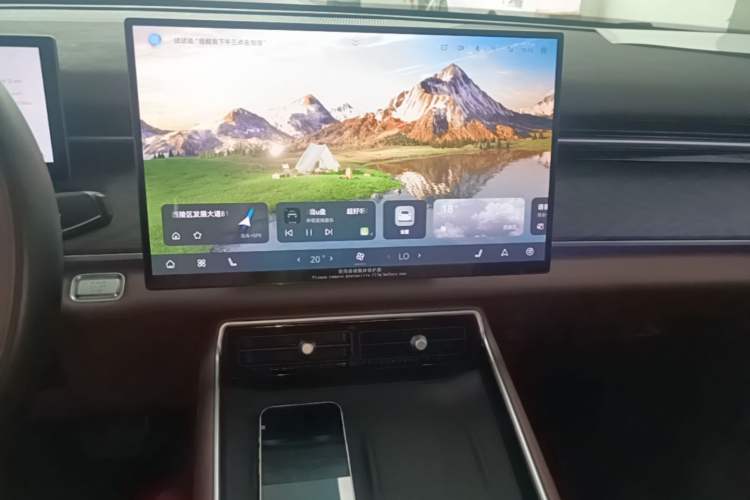 Used Chery Tiggo 9 2026 Model 9X 2.0T Automatic Two-Wheel Drive Luxury Edition Audio And AC Panel