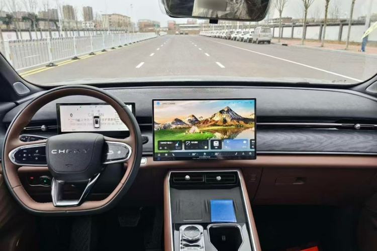 Used Chery Tiggo 9 2026 Model 9X 2.0T Automatic Two-Wheel Drive Luxury Edition Interior 1