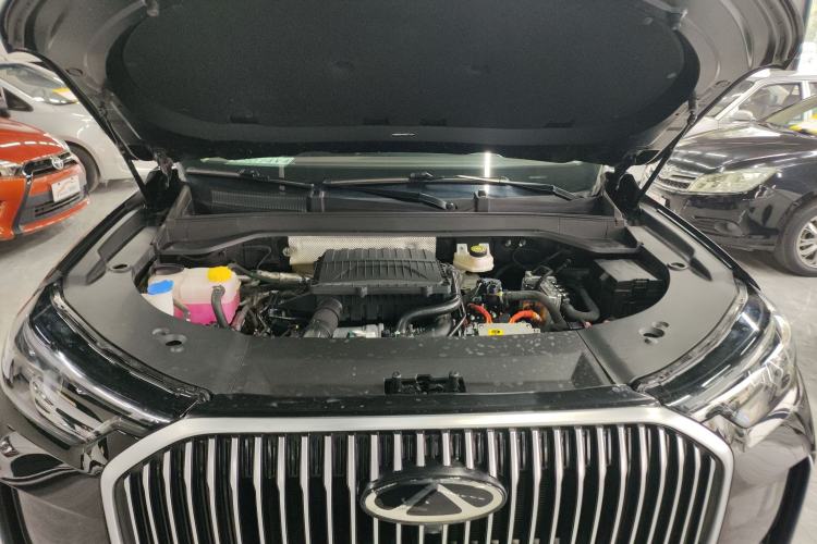 Used Chery Tiggo 9 C-DM 2025 1.5T 106KM Enjoy Edition 5 Seats Lithium-Ion Battery Engine Bay