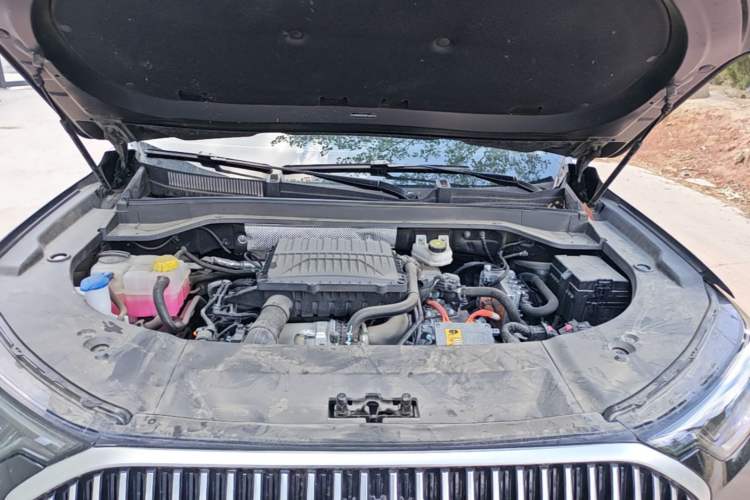 Used Chery Tiggo 9 C-DM 2025 1.5T 106KM Enjoy Edition 5 Seats Lithium-Ion Battery Engine Bay