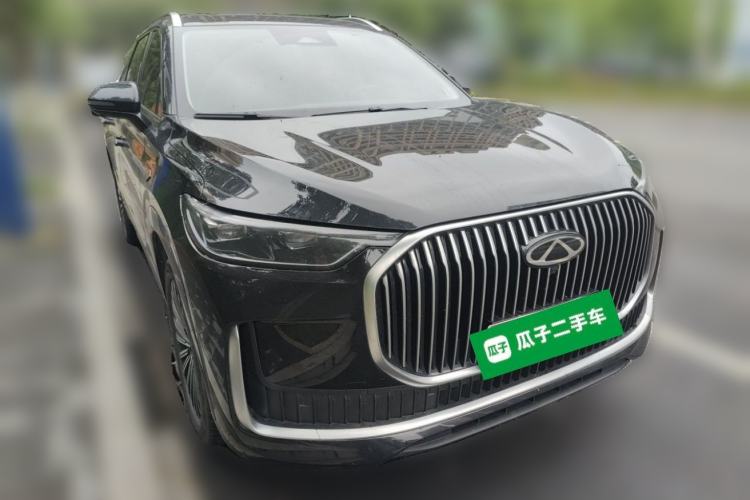 Used Chery Tiggo 9 C-DM 2025 1.5T 106KM Enjoy Edition 5 Seats Lithium-Ion Battery Front Right 45 Deg