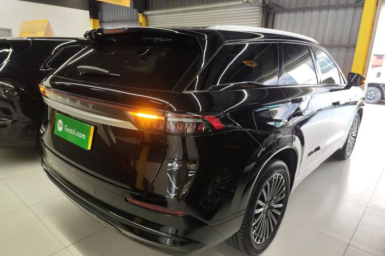 Used Chery Tiggo 9 C-DM 2025 1.5T 106KM Ultra-Comfort Version 7 Seats Lithium Iron Phosphate Rear Right 45 Deg