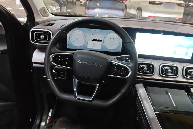 Used Chery Tiggo 9 C-DM 2025 1.5T 106KM Ultra-Comfort Version 7 Seats Lithium Iron Phosphate Steering Wheel