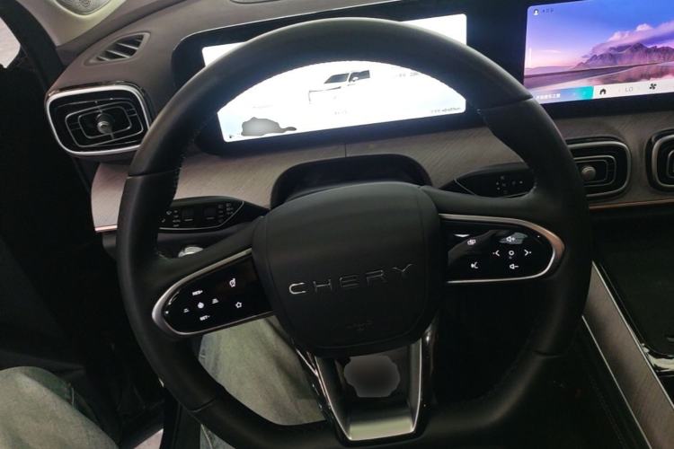 Used Chery Tiggo 9 C-DM 2025 1.5T 106KM Enjoy Edition 5 Seats Lithium-Ion Battery Steering Wheel