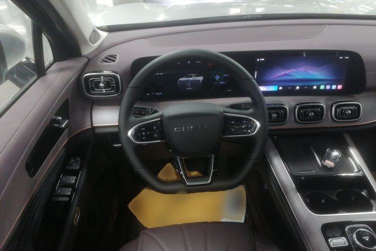 Used Chery Tiggo 9 C-DM 2025 1.5T 106KM Enjoy Edition 5 Seats Lithium Iron Phosphate Steering Wheel