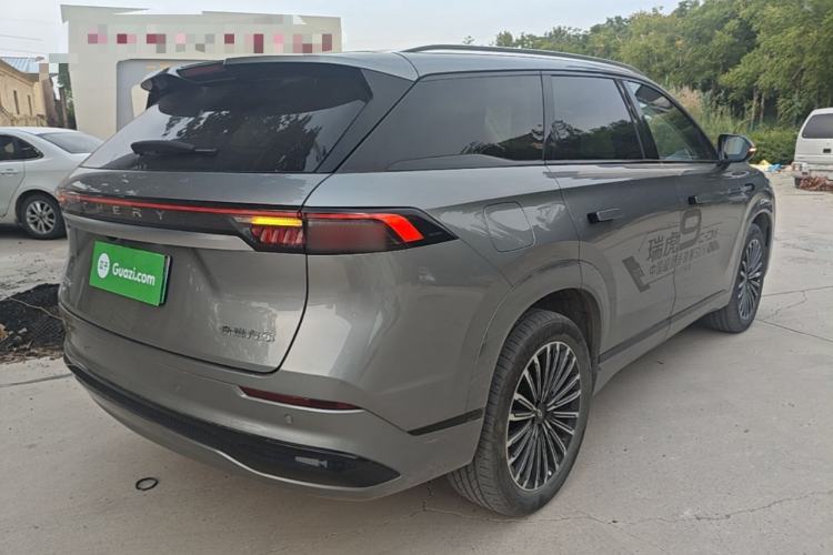 Used Chery Tiggo 9 C-DM 2025 1.5T 106KM Ultra-Comfort Edition 5 Seats Lithium-NMC Rear Right 45 Deg