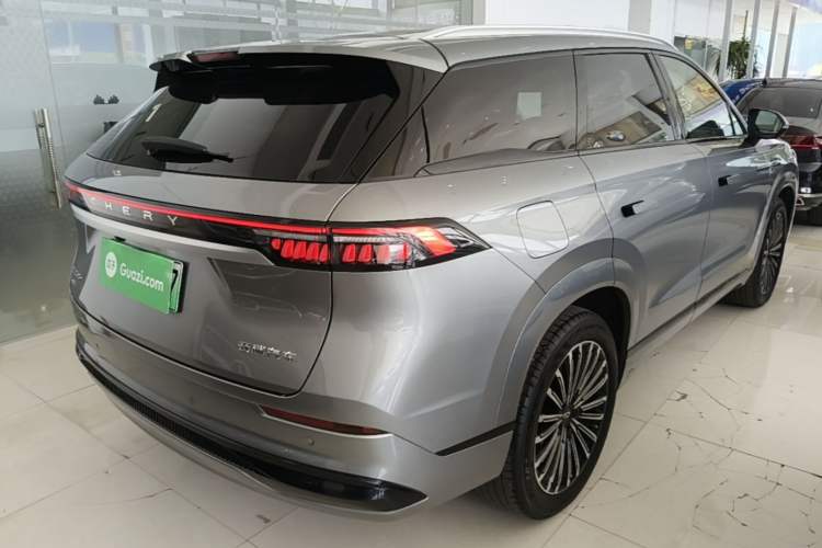Used Chery Tiggo 9 C-DM 2025 1.5T 106KM Ultra-Enjoyment Version 5 Seats Lithium Iron Phosphate Rear Right 45 Deg