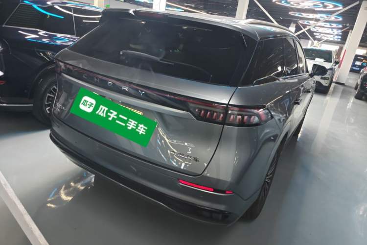 Used Chery Tiggo 9 C-DM 2025 1.5T 106KM Ultra-Comfort Edition 5 Seats Lithium-NMC Rear Right 45 Deg