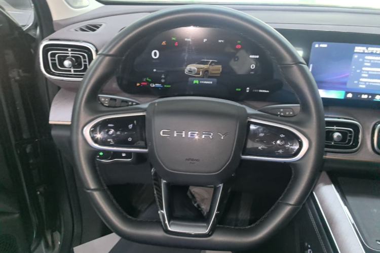 Used Chery Tiggo 9 C-DM 2025 1.5T 106KM Ultra-Comfort Edition 5 Seats Lithium-NMC Steering Wheel