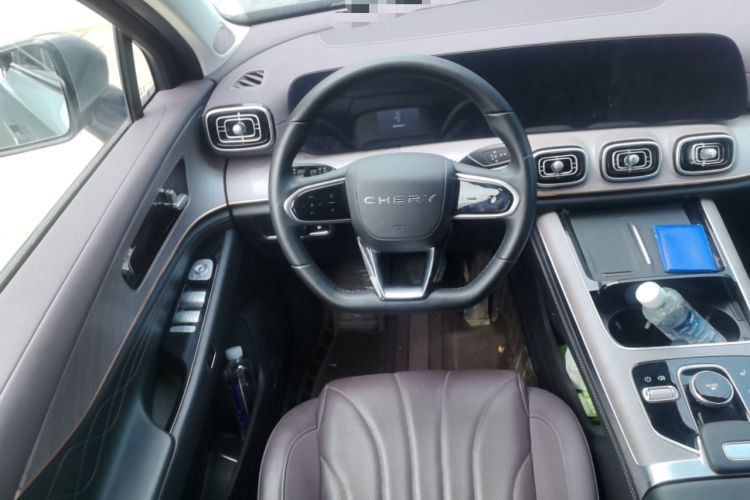 Used Chery Tiggo 9 C-DM 2025 1.5T 106KM Ultra-Comfort Edition 5 Seats Lithium-NMC Steering Wheel
