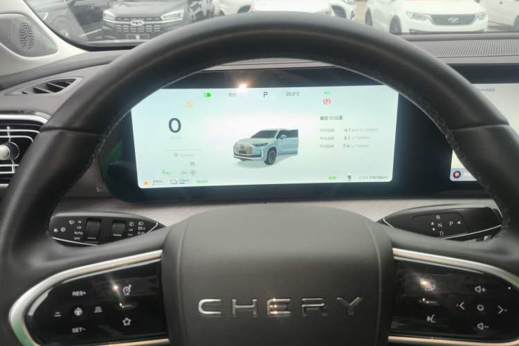 Used Chery Tiggo 9 C-DM 2025 1.5T 106KM Ultra-Comfort Edition 5 Seats Lithium-NMC Instrument Cluster
