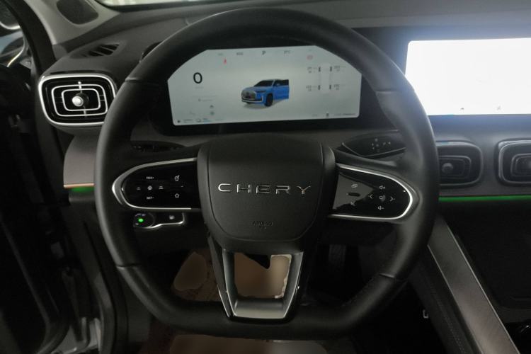 Used Chery Tiggo 9 C-DM 2025 1.5T 106KM Ultra-Comfort Edition 5 Seats Lithium-NMC Steering Wheel