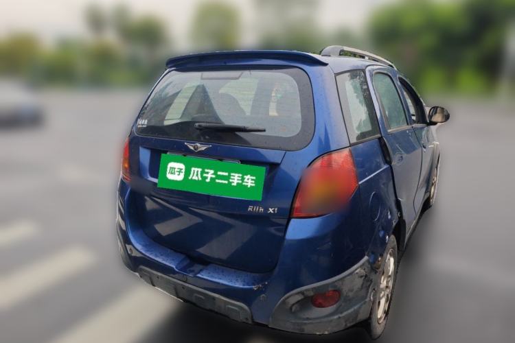 Used Chery X1 2010 1.3L AMT Luxury Edition Rear Right 45 Deg