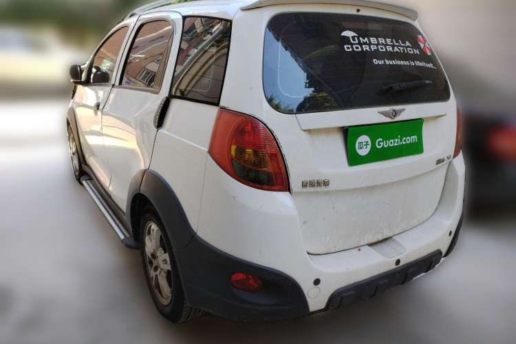 Used Chery X1 2010 1.3L AMT Luxury Edition Rear Left 45 Deg