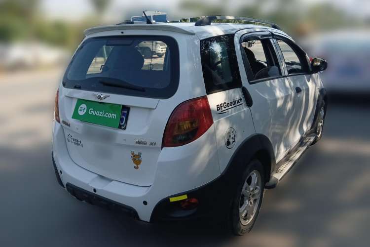 Used Chery X1 2011 1.3L AMT Luxury Model Rear Right 45 Deg