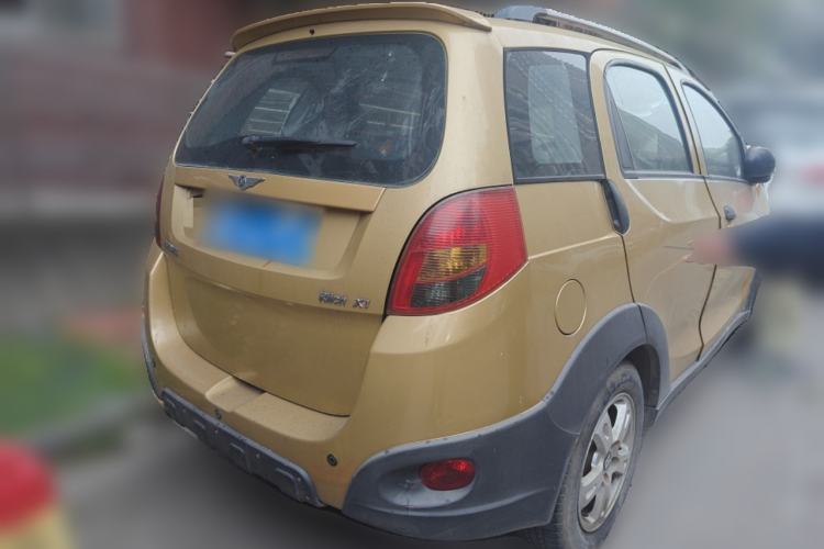 Used Chery X1 2011 1.3L AMT Luxury Model Rear Right 45 Deg