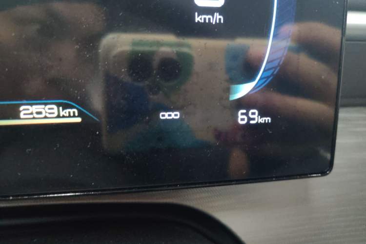 Used Chery X1 2012 1.5L Manual Sport Version Odometer Close Up