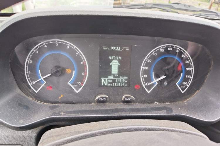Used Chevoo Changjiang 7 Hao 2024 Shuxiang Edition Guoxuan Hi-Tech 40.55 kWh GK5030XXYBEV01 Instrument Cluster