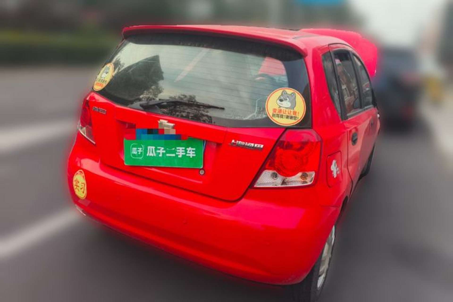 Used Chevrolet Aveo 2007 1.4 SL AT Rear Right 45 Deg