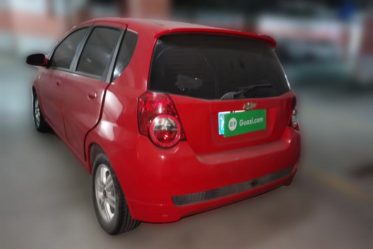 Used Chevrolet Aveo 2009 1.4SE AT Rear Left 45 Deg