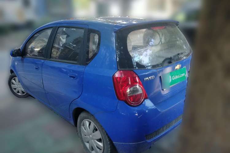 Used Chevrolet Aveo 2010 1.4 AT Meimei Edition Rear Left 45 Deg