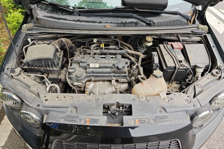 Used Chevrolet Aveo Sonic 2011 Sedan 1.4L Manual Transmission SE Engine Bay