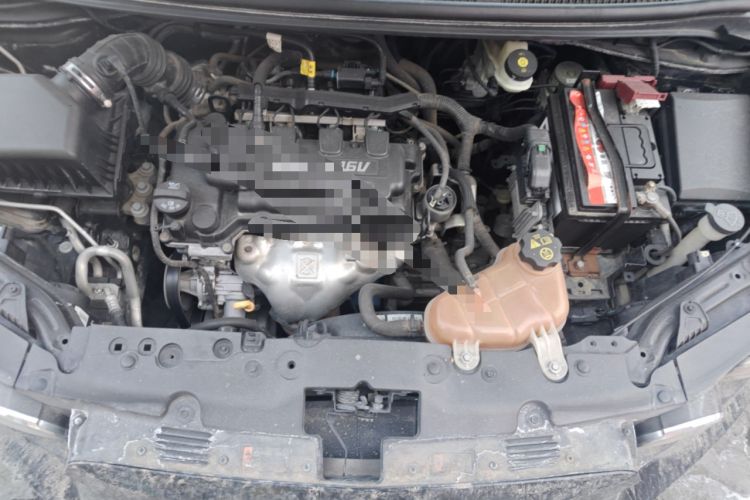 Used Chevrolet Aveo Sonic 2011 Sedan 1.4L Manual Transmission SE Engine Bay