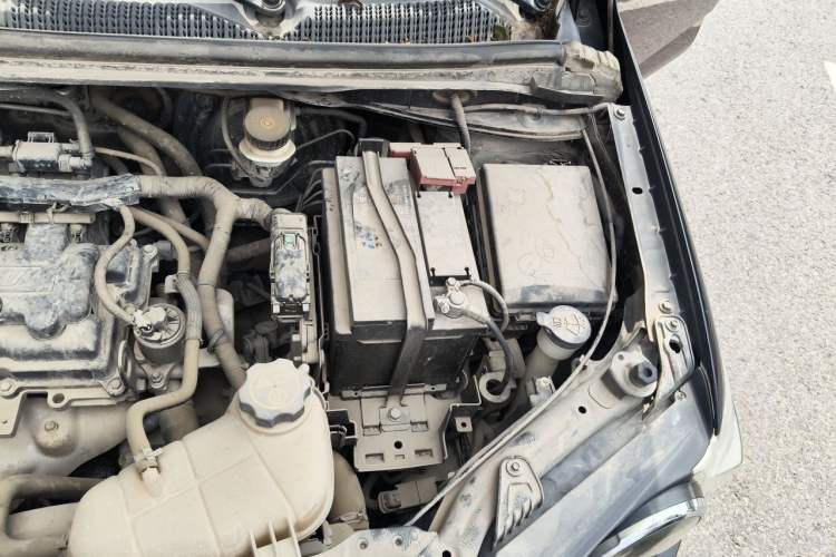 Used Chevrolet Aveo Sonic 2011 Sedan 1.4L Manual Transmission SE Engine Bay Left