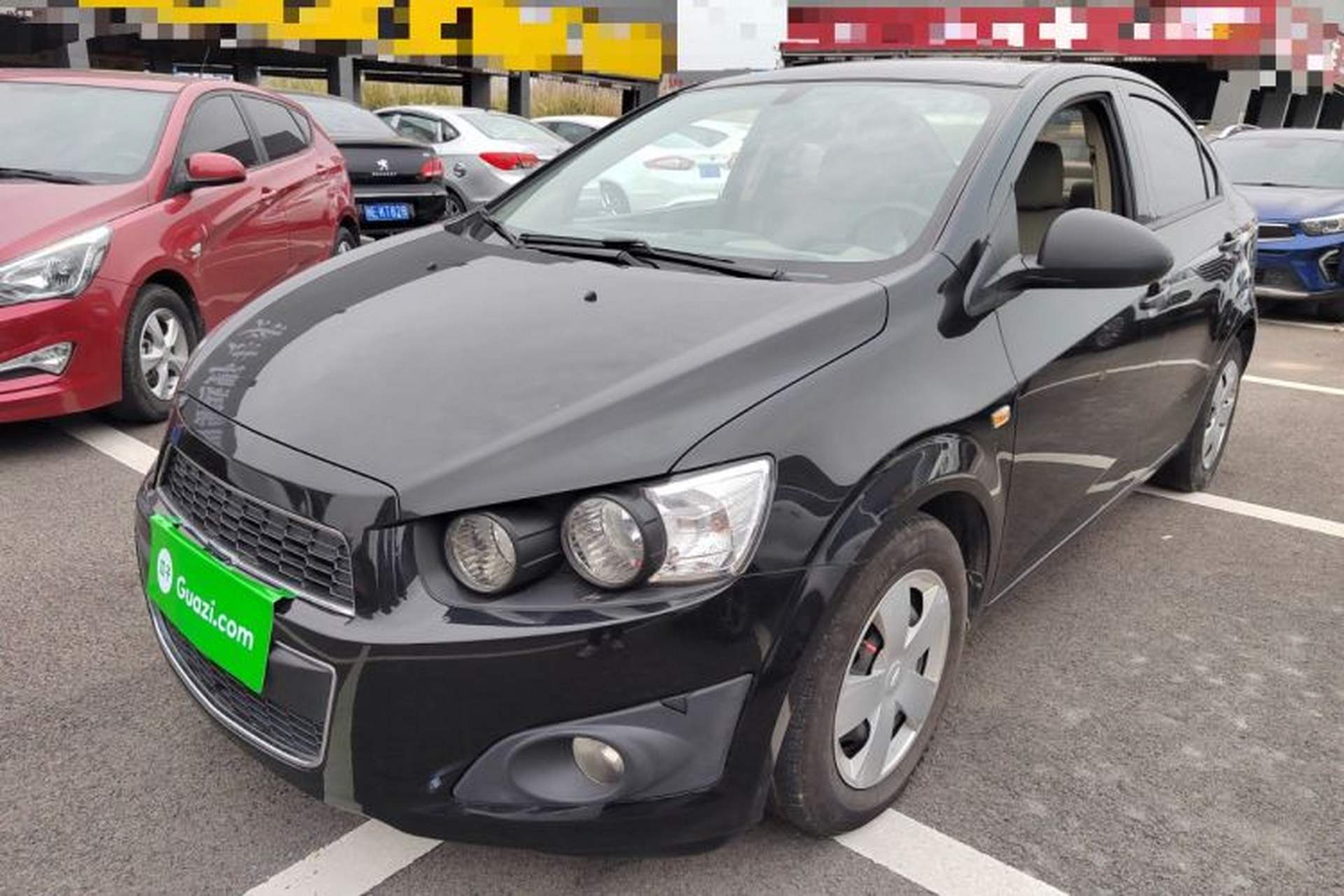 Used Chevrolet Aveo Sonic 2011 Sedan 1.4L MT SL Front Left 45 Deg