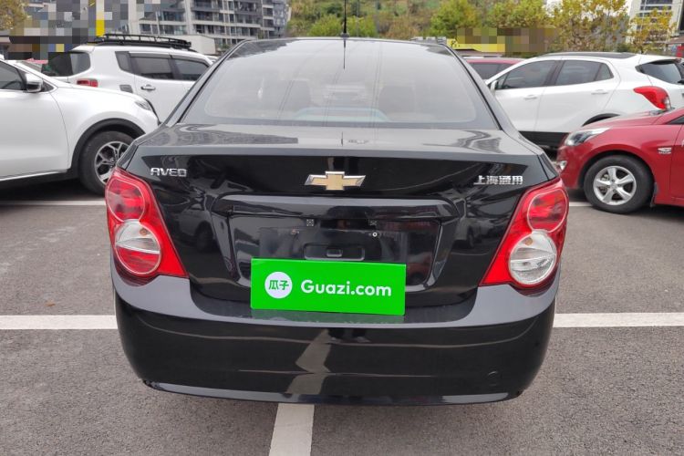 Used Chevrolet Aveo Sonic 2011 Sedan 1.4L MT SL Rear